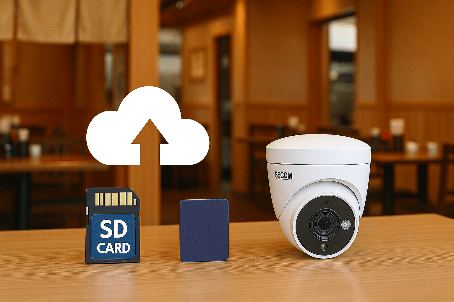 録画データはクラウド＋SDカードに自動保存